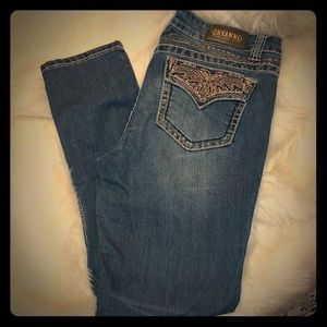 Shyanne Embroidered Skinny Jeans